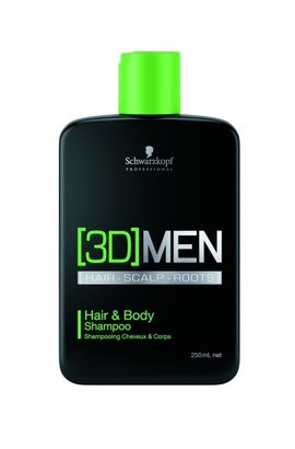Schwarzkopf [3D] Men Hair & Body Shampoo 250ml