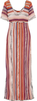 Missoni Crochet-knit maxi dress