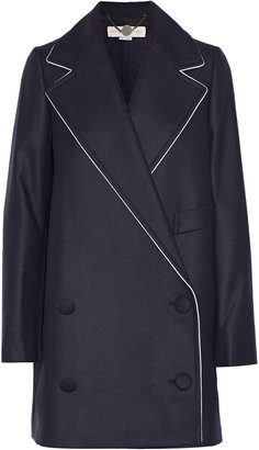 Stella McCartney Alison double-breasted wool and cashmere-blend coat