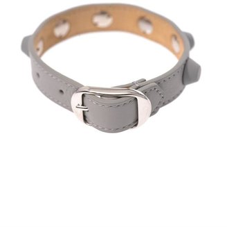 Balenciaga Rubber studded leather bracelet