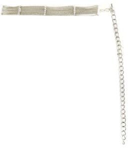 New Look Silver Diamante Embellished Chain Belt