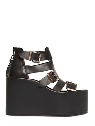 Jeffrey Campbell 100mm Achilles Belted Leather Sandals