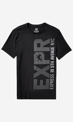 Express Graphic Tee - Expr Vertical