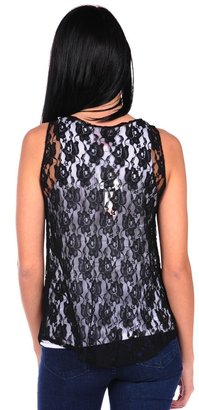 Romeo & Juliet Couture Lace Top w/Beads