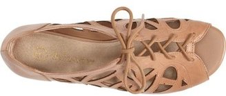 Bella Vita 'Pixie' Lace Up Cutout Leather Sandal