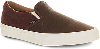 Vans Classic slip-on leather trainers - for Men