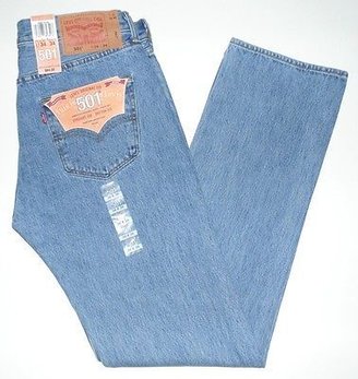 Levi's $64 LEVIS JEANS~~~501 BUTTON FLY~~~31x32~~~ LIGHT STONEWASH~~~NE W WITH TAGS!!!!