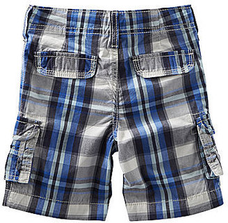 Osh Kosh Plaid Cargo Shorts - Boys 2t-4t