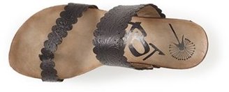 OTBT 'Beach Park' Leather Wedge Thong Sandal (Women)