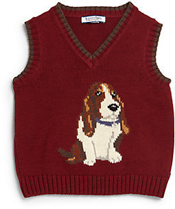 Hartstrings Infant Boy's Puppy Sweater Vest