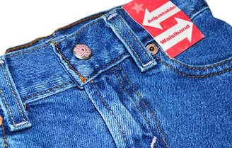 Levi's Nwt Toddlers Jeans For Girls Adjustable Waistband 23t515-146 Size 3t