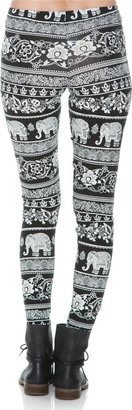 Angie Elephant Print Leggings