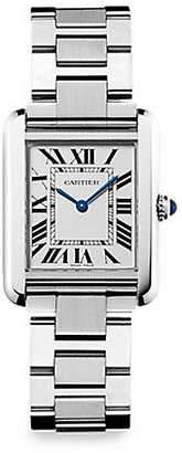 Cartier Tank Solo Stainless Steel Small Bracelet Watch