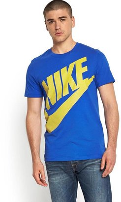 Nike Mens Oversized Futura Logo T-shirt
