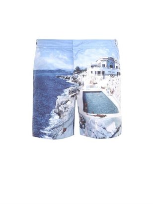 Orlebar Brown Bulldog Roc pool-print swim shorts