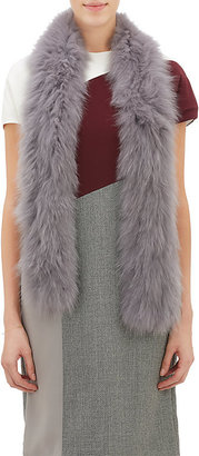 Barneys New York Women's Fur Pull-Through Scarf