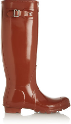 Hunter Tall Gloss Wellington boots