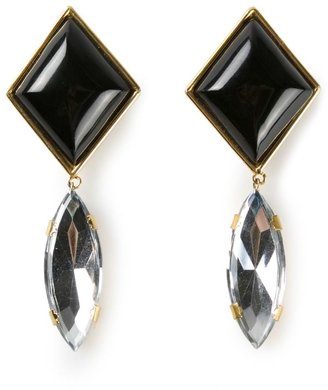 Saint Laurent Vintage geometric earrings