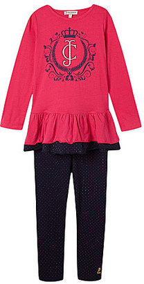 Juicy Couture Printed dress and leggings set 4-7 years
