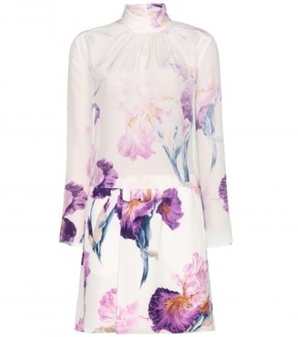 Nina Ricci Printed Silk Dress