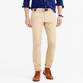 J.Crew Unhemmed essential chino in 484 fit