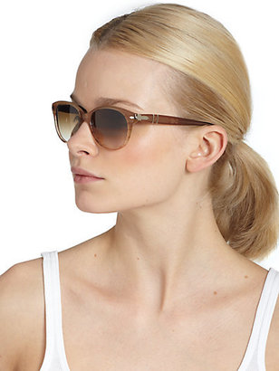 Persol Cat's-Eye Plastic Sunglasses