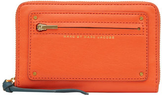 Marc by Marc Jacobs Orange Military Zip-Around Pouch