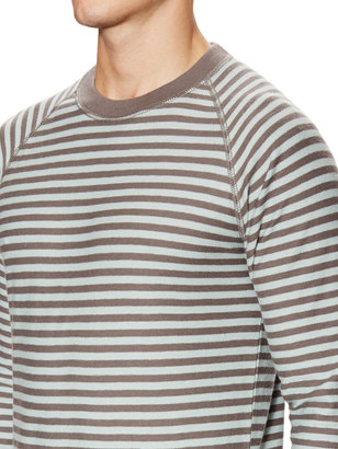 Billy Reid Elton Striped Crewneck Sweater