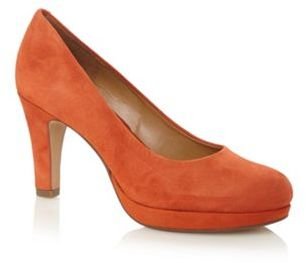 Clarks Orange 'Anika Kendra' high court shoes