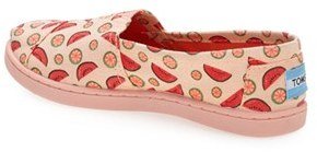 Toms 'Classic Youth - Watermelon' Slip-On (Toddler, Little Kid & Big Kid)