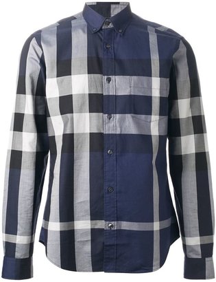 Burberry cotton check shirt