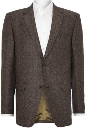 Bugatti Men's Wool blend textured blazer