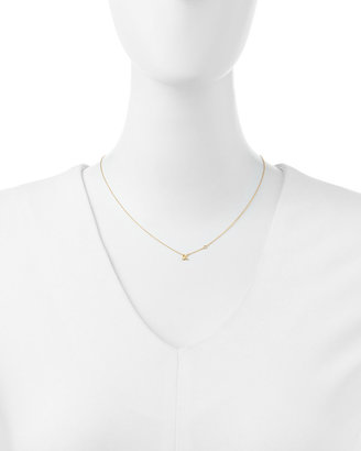 Sydney Evan SHY by K Initial Pendant Necklace with Diamond