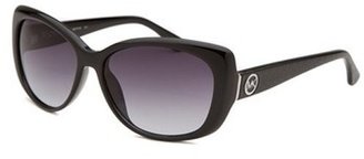 Michael Kors Michael By Women's Beacon Cat Eye Black Sunglasses