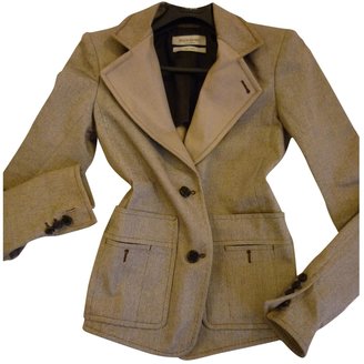 Saint Laurent Beige Wool Jacket