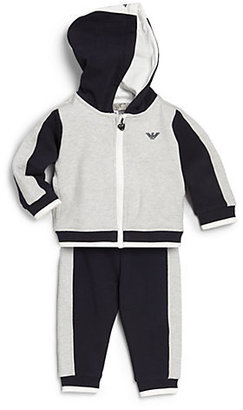 Armani Junior Infant's Two-Tone Fleece Track Suit