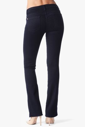 7 For All Mankind The Second Skin Slim Illusion Skinny Bootcut In Elasticity Clean Blue
