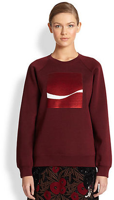 Marc Jacobs Sequined Cashmere-Blend Sweatshirt