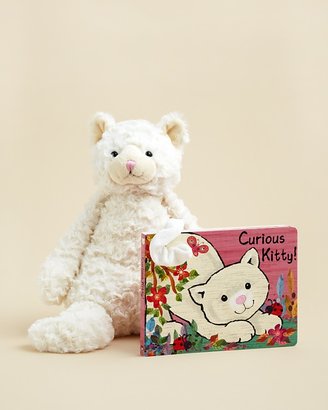 Jellycat Infant Curious Kitty Book - Ages 0+