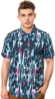 Lrg The Abuse Your Illusion SS Buttondown in Navy