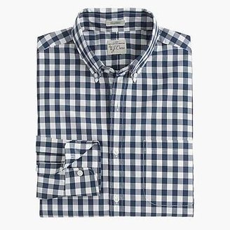 J.Crew Tall Secret Wash shirt in faded gingham