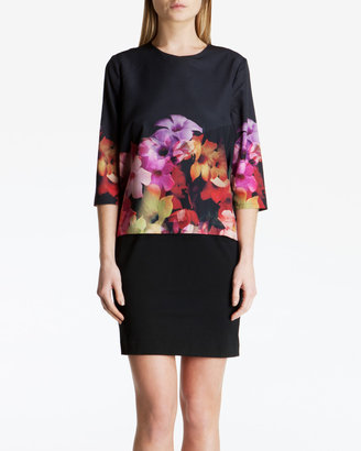 Ted Baker CADIE Cascading floral layered tunic