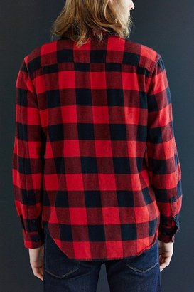 Urban Outfitters Salt Valley Buffalo Plaid Flannel Button-Down Shirt