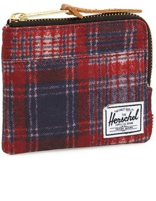 Herschel 'Johnny' Half Zip Wallet