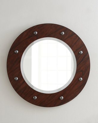 NM Exclusive Porthole Beveled Mirror