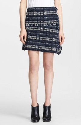 Proenza Schouler Wrap Tweed Skirt