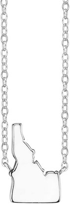 Footnotes Sterling Silver Idaho State Necklace