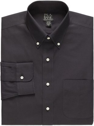 Jos. A. Bank New! Traveler Slim Fit Wrinkle-Free Pinpoint Solid Long-Sleeve Buttondown Dress Shirt