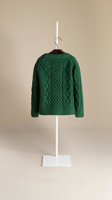 Burberry Cable Knit Sweater