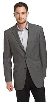 Geoffrey Beene Men's Black and White Check Sportcoat